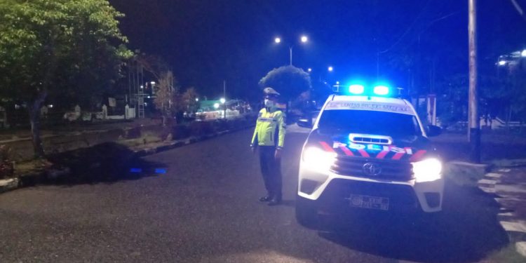 Cegah Balapan Liar, Satlantas Polres Seruyan Patroli Malam