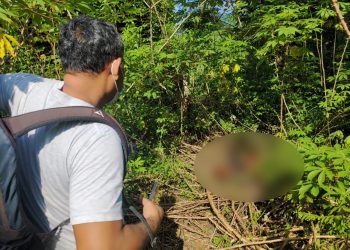 Polresta Palangka Raya Olah TKP Penemuan Mayat di Banturung