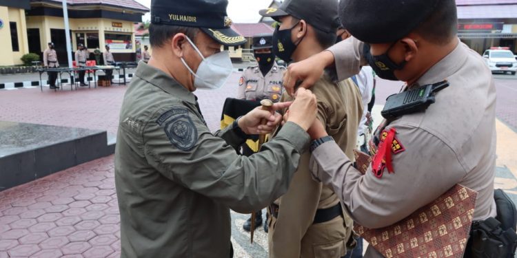 Apel Gelar Pasukan Keselamatan Telabang 2022 Polres Seruyan