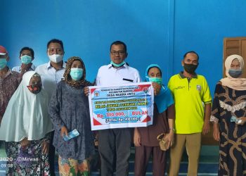 Pemdes Muara Untu Salurkan BLT-DD Tahun 2022