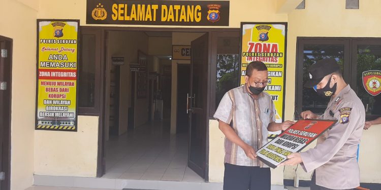 Polsek Seruyan Hilir Selalu Sosialisasikan Zona Integritas
