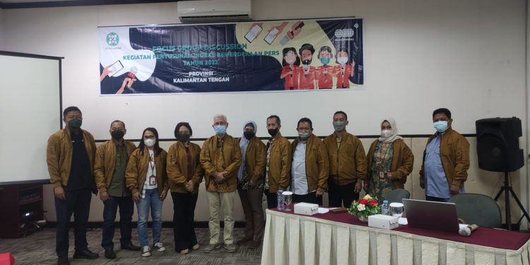 Susun IKP 2022, Dewan Pers FGD dengan Informan Ahli Kalteng