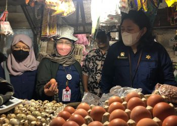 Kementan Gandeng Dinas Ketahanan Prov. Kalteng Adakan Gelar Pangan Murah di Sampit