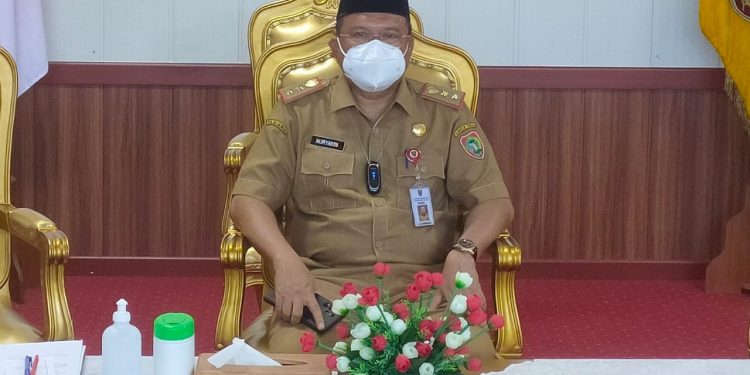 Pj.Sekda Hadiri Penyerahan Penghargaan Terbaik Tingkat Provinsi TA 2021