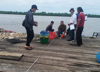 Dislutkan Kalteng Laksanakan MC-O dan Penyerahan Lapangan Pembangunan Dermaga PP Kuala Pembuang Tahap II