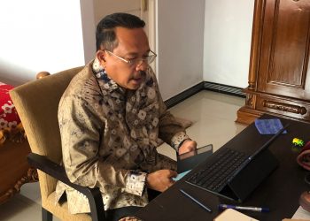 Pj. Sekda H. Nuryakin Hadiri Pelantikan Pengurus IAI Wilayah Kalteng Periode 2021 -2024