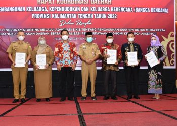 Kalteng Mendapat Amanah Penurunan Stunting Sebesar 15,38% Tahun 2024 dan 14% Secara Nasional