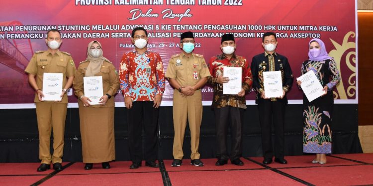 Kalteng Mendapat Amanah Penurunan Stunting Sebesar 15,38% Tahun 2024 dan 14% Secara Nasional