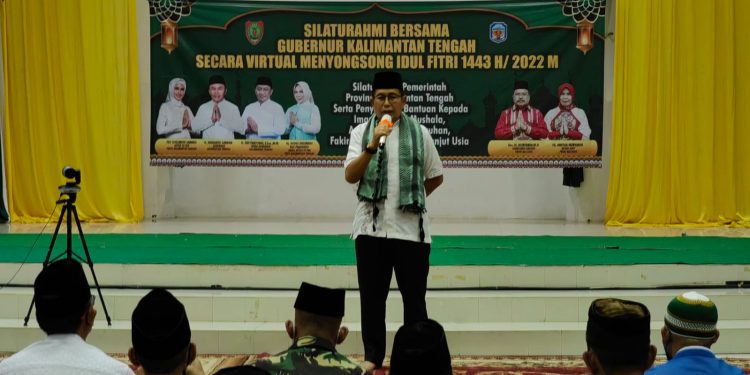 Menyongsong Idul Fitri 1443 Hijriah, Gubernur Kalteng Berikan Bantuan Kepada Masyarakat Kabupaten Murung Raya