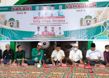 Pemprov Kalteng Laksanakan Safari Ramadan di Masjid Attaqwa Sepang, Gunung Mas