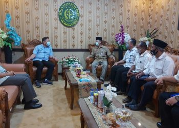 Perkuat Sinergitas Antar Lembaga, Plt. Kaban Kesbangpol Andi Arsyad Silaturahmi ke Korem dan Kejaksaan Tinggi