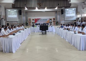 Pj. Sekda Buka Kick Off Meeting Program Pembangunan Perumahan, Permukiman, Air Minum dan Sanitasi Prov. Kalteng Tahun 2022