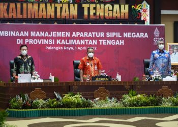 Pj. Sekda Kalteng Buka Pembinaan Manajemen Aparatur Sipil Negara Tahun 2022