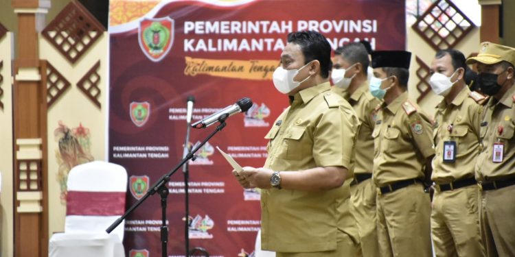 Wagub Edy Pratowo Pimpin Apel Besar dan Halal Bi Halal Pemprov Kalteng
