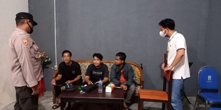 Personil Polres Seruyan Giat Patroli KRYD Penegakkan Prokes