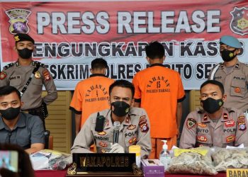 Polisi Ringkus Komplotan Pencuri Sarang Walet di Mengkatip