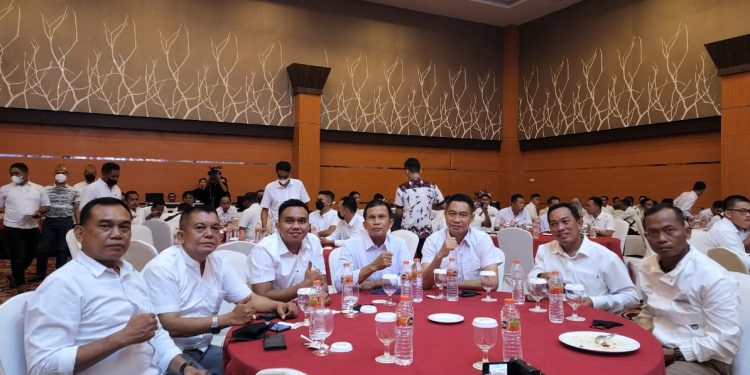 Kasat Polairud Polres Seruyan Hadiri Acara Kenal Pamit Dir Polairud Polda Kalteng   