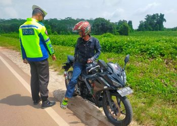 Sat Lantas Polres Seruyan Tindak Pelanggaran Fatalitas Laka