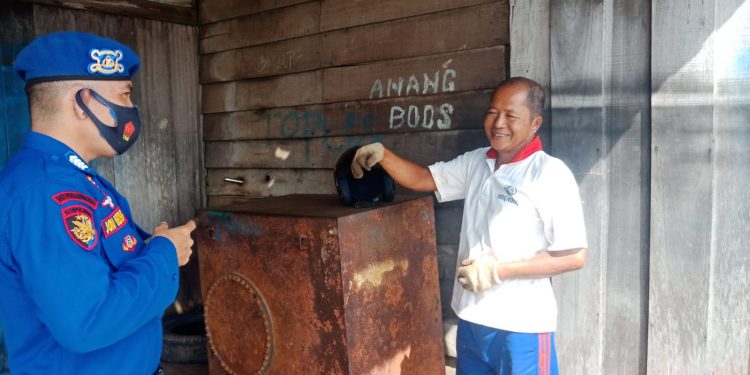 Satpolairud Jaga Harkamtibmas Sekitar DAS Seruyan