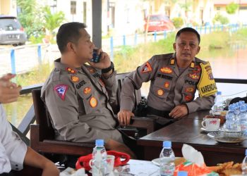 Kapolres Seruyan Pimpin Coffe Morning Bersama PJU
