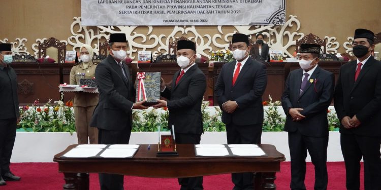 Delapan Kali Berturut-turut Pemprov Kalteng Raih WTP