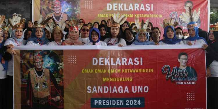 Bangun Ekonomi Lewat UMKM, Warga Kalteng Dukung Sandiaga Uno Presiden 2024