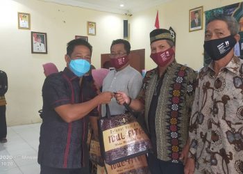 Herius Hadiri Safari Syawal di Kecamatan Laung Tuhup