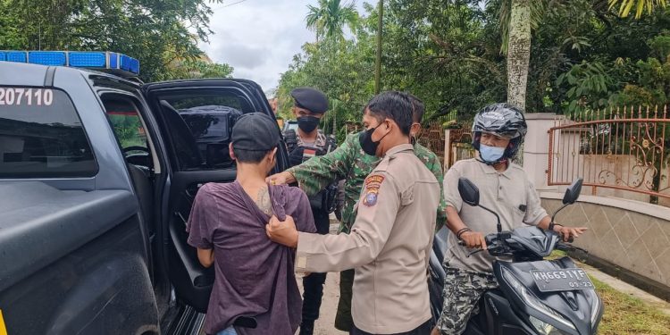 Satsamapta Polresta Palangka Raya Amankan Pelaku Pencurian