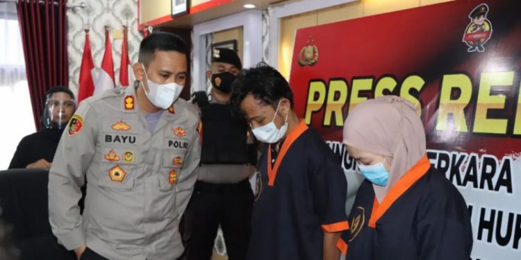 Polres Kobar Amankan 2 Terduga Pelaku Penelantaran Bayi