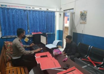 Sat Lantas Polres Seruyan Lakukan Pemeriksaan Saksi Laka Lantas