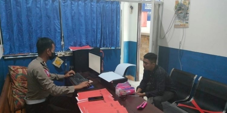 Sat Lantas Polres Seruyan Lakukan Pemeriksaan Saksi Laka Lantas