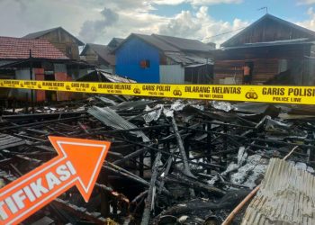Terkait Kebakaran di Jl Murjani, Polresta Palangka Raya Temukan Pakta Ini