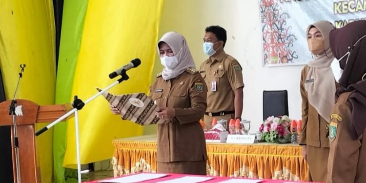 Pj Bupati Barsel Serentak Lantik Anggota BPD di 23 Desa