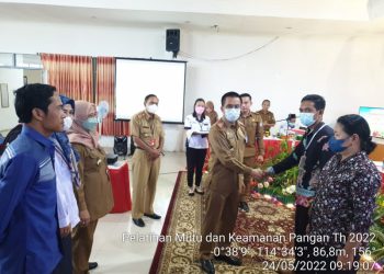 Dinas Ketahanan Pangan Prov. Kalteng Adakan Pelatihan Mutu dan Keamanan Pangan di Mura