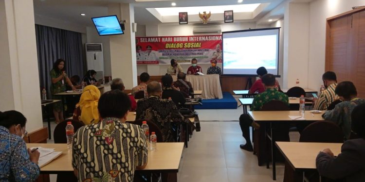 Plt. Kadisnakertrans Farid Wajdi : Sinergisitas dan Kolaborasi Tripartit Memecahkan Isu Ketenagakerjaan