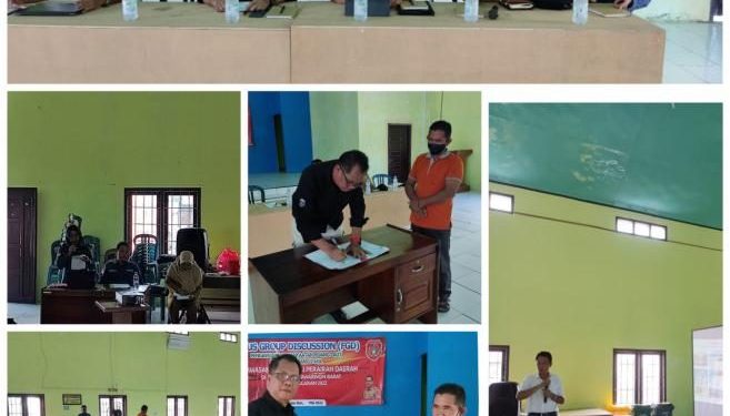 Kadislutkan Prov. Kalteng Buka FGD Pengawasan Pemanfaatan Ruang Laut