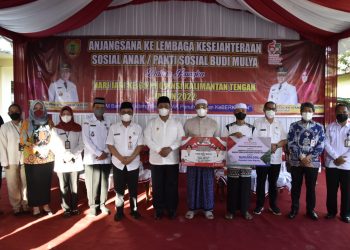 Peringati Hari Jadi ke-65 Prov. Kalteng, Wagub Edy Pratowo Anjangsana ke LKS Budi Mulya Palangka Raya