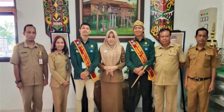 Perwakilan Laskar Rempah Kalteng Audiensi ke Kadis Budpar, Terkait Muhibah Budaya 2022