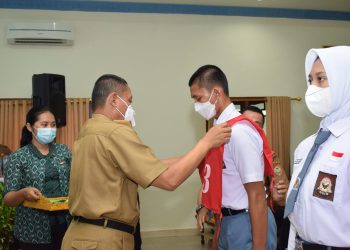 Sahli Yuas Elko Secara Resmi Buka Seleksi Paskibraka Tingkat Provinsi Kalteng Tahun 2022