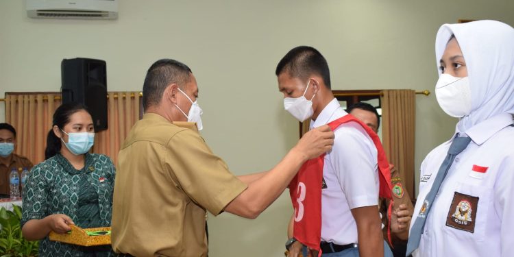 Sahli Yuas Elko Secara Resmi Buka Seleksi Paskibraka Tingkat Provinsi Kalteng Tahun 2022