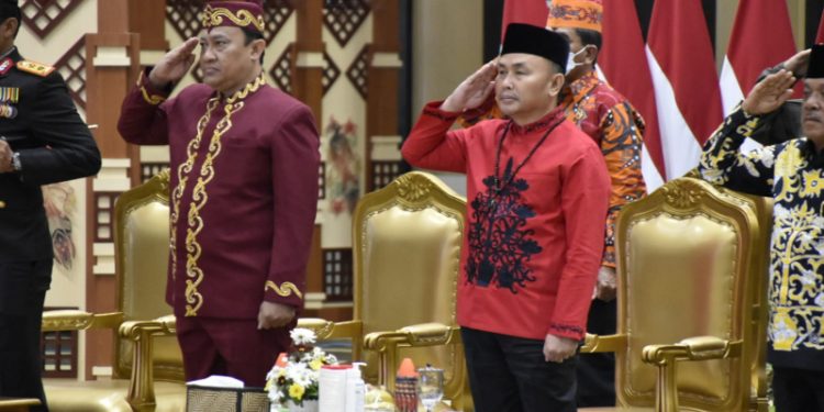 Gubernur Kalteng Ikuti Peringatan Hari Lahir Pancasila Tahun 2022