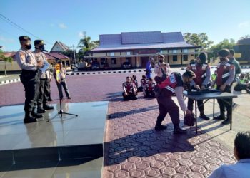 Bag SDM Polres Seruyan Ikuti Pelatihan Penggunaan Alat Catching Net