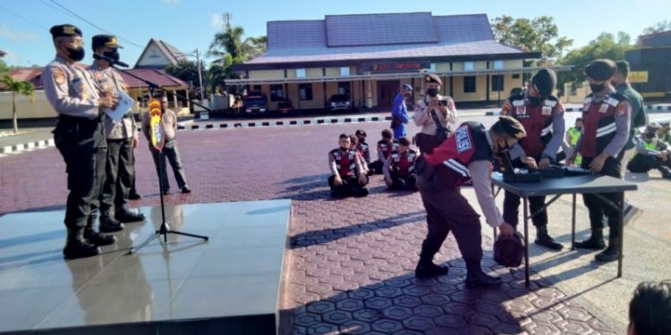Bag SDM Polres Seruyan Ikuti Pelatihan Penggunaan Alat Catching Net