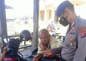 Satpolairud Polres Seruyan Menjamin Harkamtibmas Sekitar DAS Seruyan