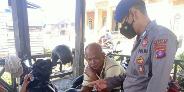 Satpolairud Polres Seruyan Menjamin Harkamtibmas Sekitar DAS Seruyan