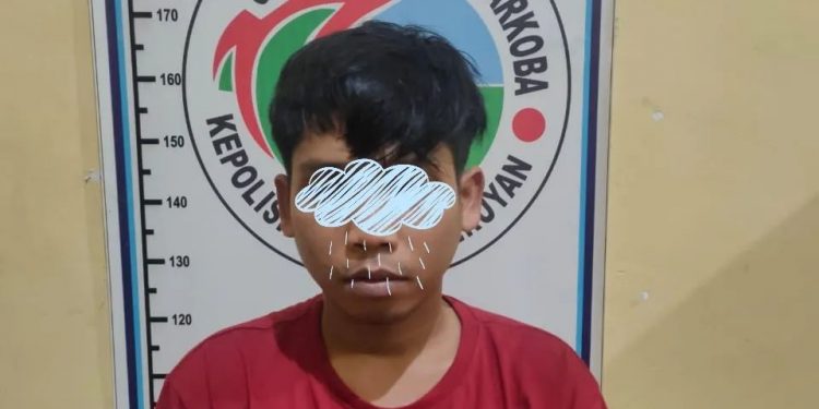 Satressnarkoba Polres Seruyan Tangkap Pemuda Diduga Pengedar Sabu