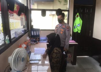 Kabag SDM Polres Seruyan Awasi Casis Bintara Rekpro Polri