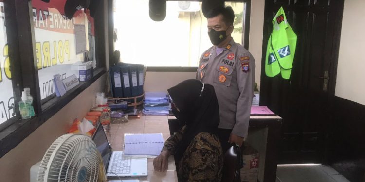 Kabag SDM Polres Seruyan Awasi Casis Bintara Rekpro Polri