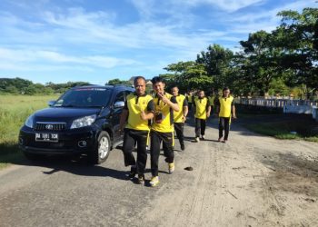 Jumat Sehat, Seluruh Anggota Polres Seruyan Giat Olahraga Bersama