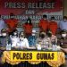 Polres Gunung Mas Musnahkan Barang Bukti Sabu